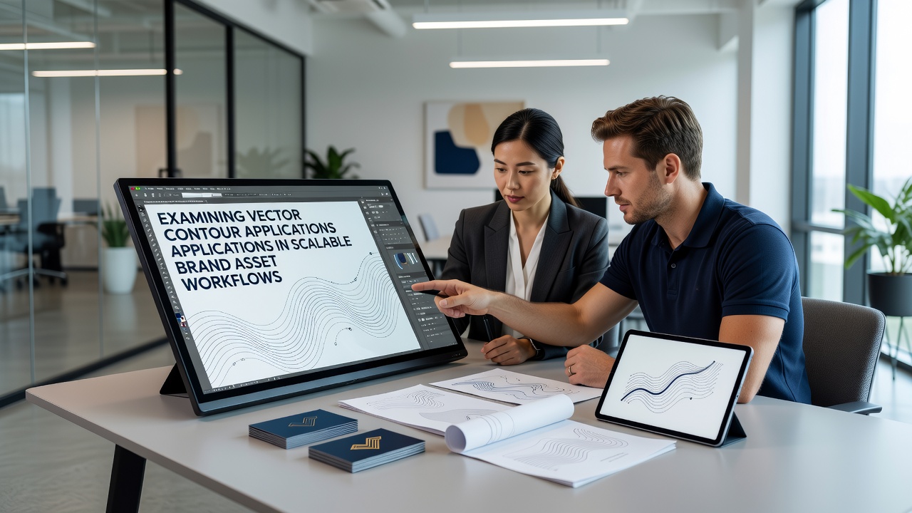 Examining Vector Contour Applications in Scalable Brand Asset Workflows